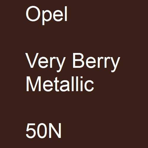 Opel, Very Berry Metallic, 50N.